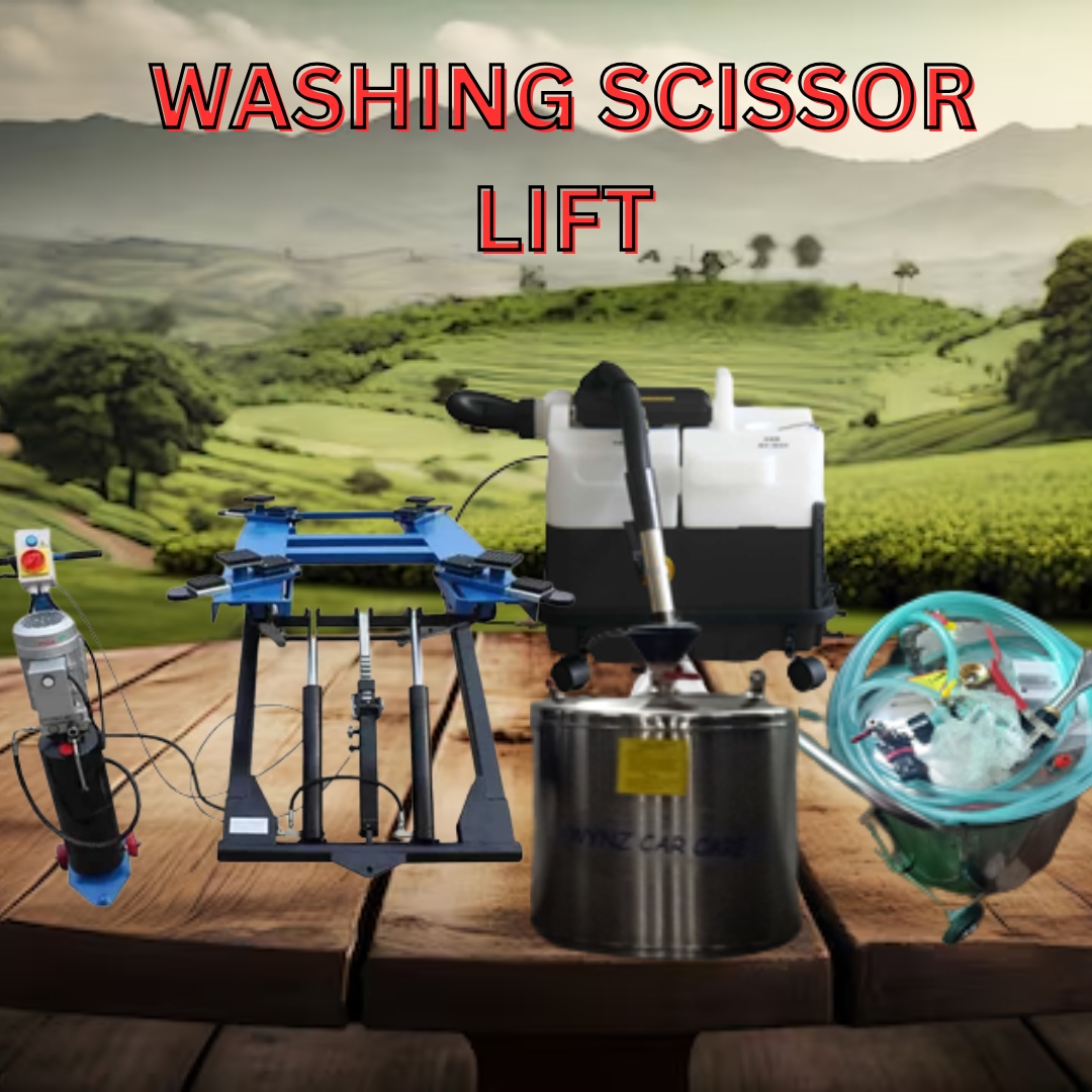 WASHING SCISSOR LIFT